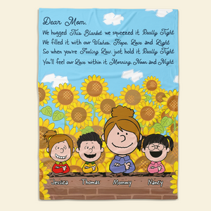 Personalized Gifts For Mom Blanket 03xqpu111224hg - Blanket - GoDuckee