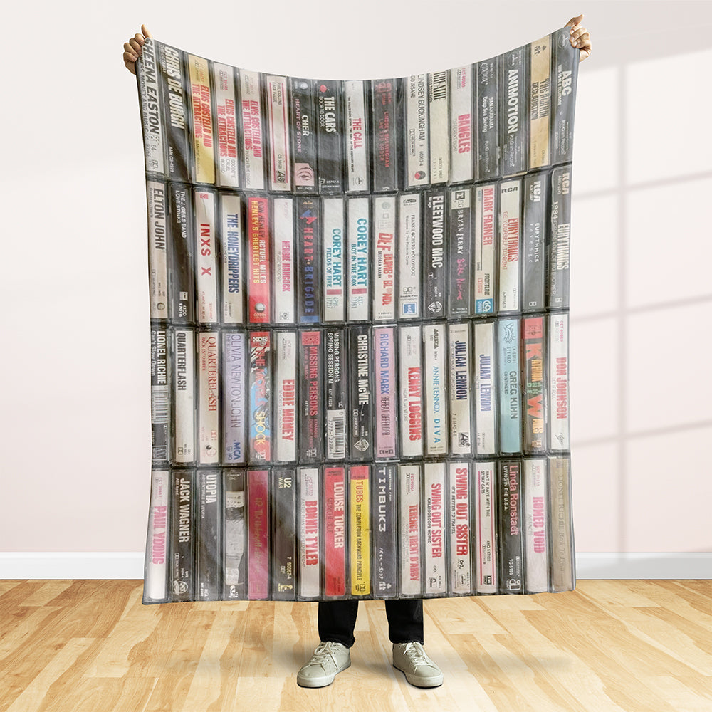 Personalized Gifts For Cassette Tape Lovers Blanket 04ohqn210125 - Blanket - GoDuckee