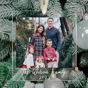 Personalized Gifts For Couple Christmas Ornament 01acdt200724 Family Keepsake - Ornament - GoDuckee