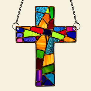 Personalized Gifts For Jesus Lover Suncatcher Ornament 06hupu070325 - Ornament - GoDuckee
