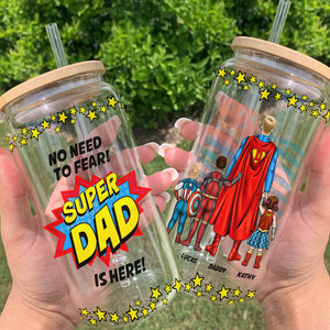 Personalized Gifts For Dad Glass Can 01HUDT160324PA-2 - Drinkware - GoDuckee