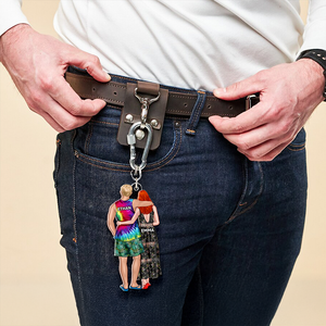 Personalized Gifts For Summer Couple Keychain 09qhhu150125tm - Keychains - GoDuckee