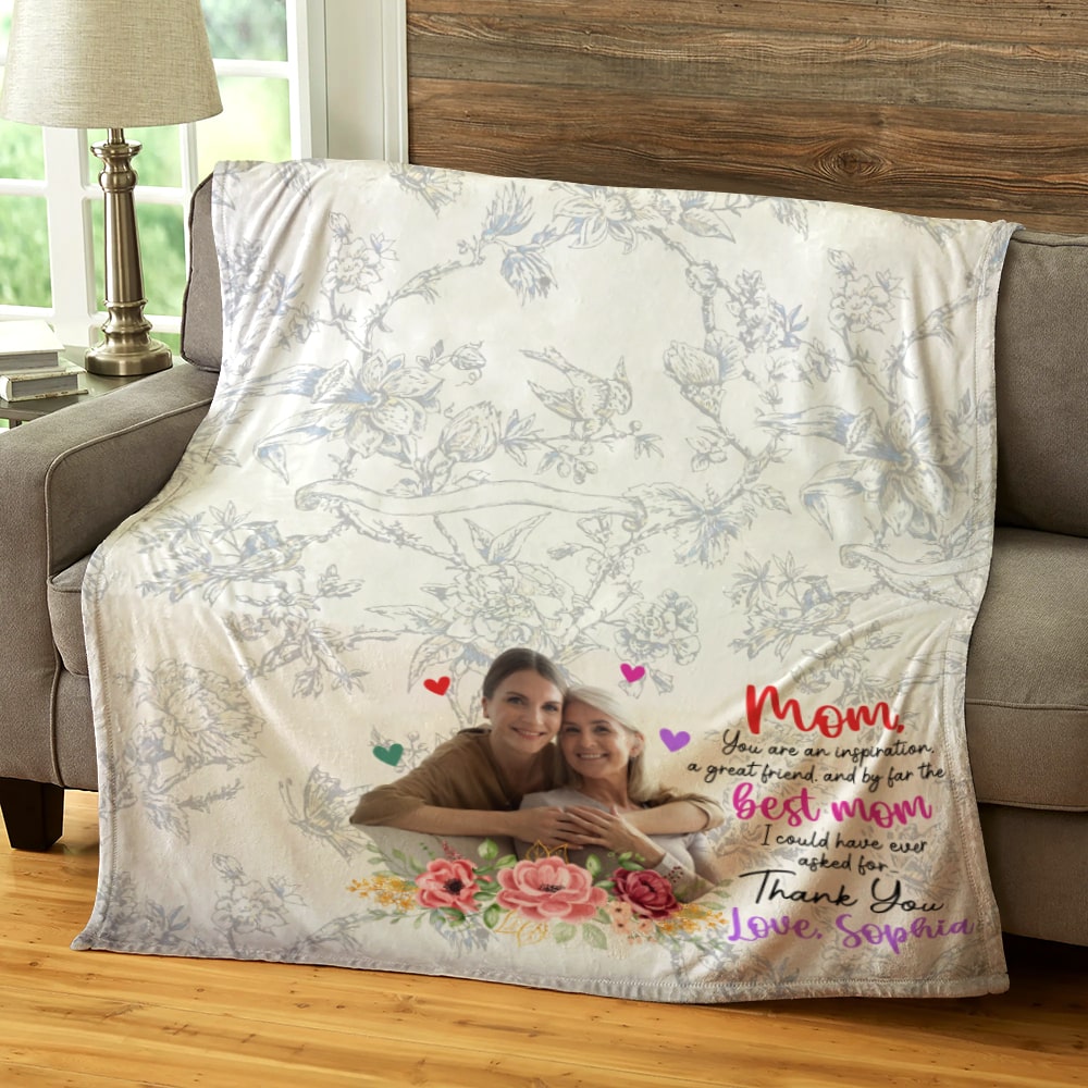 Personalized Gifts For Mom Blanket You Are An Inspiration - Blanket - GoDuckee
