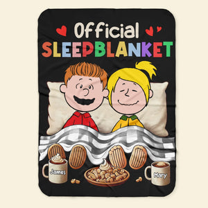 Personalized Gifts For Couple Blanket 05ohtn161224hh Official Sleep Blanket - Blanket - GoDuckee