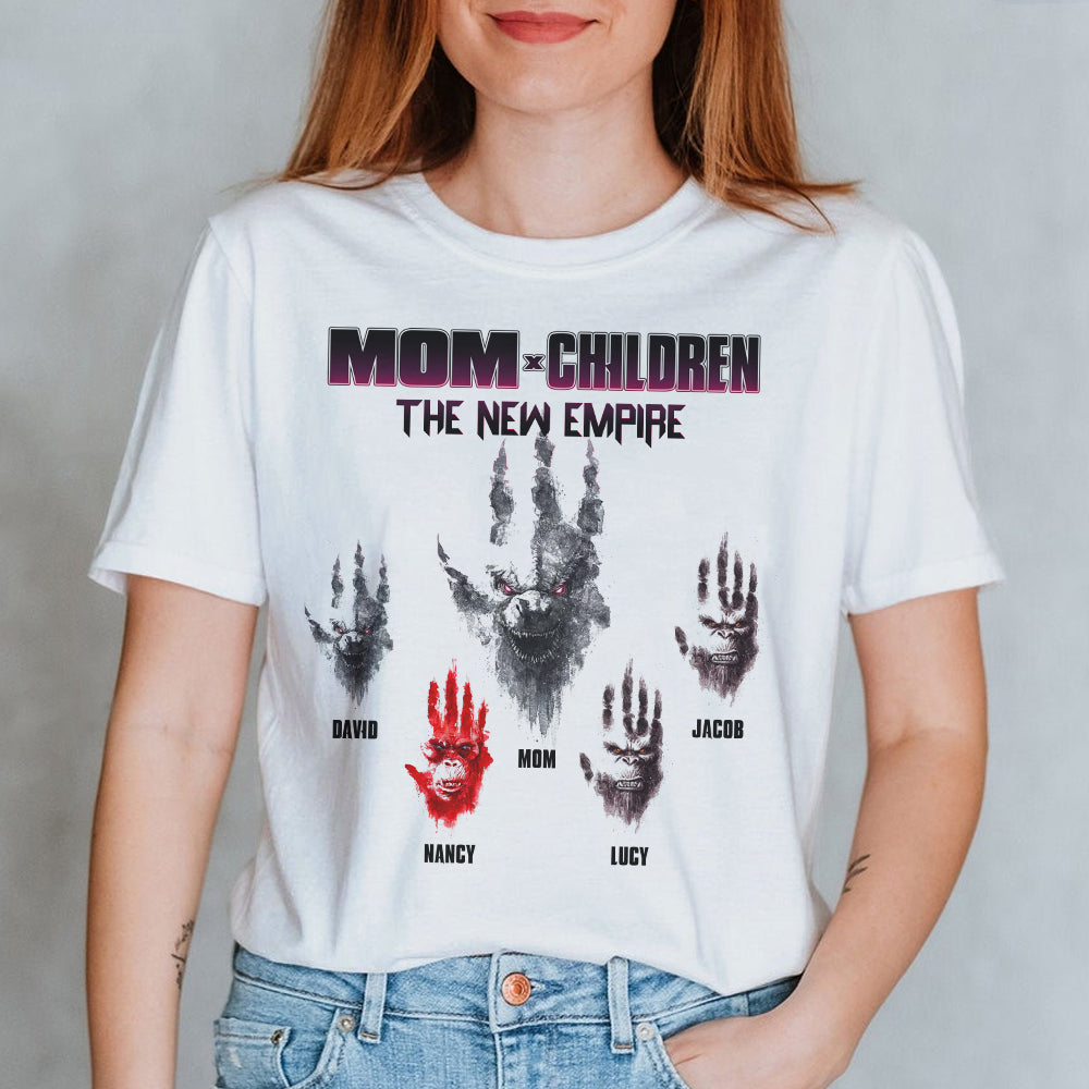 Personalized Gifts For Mom Shirt Mom And Children The New Empire 021htpu190324 - 2D Shirts - GoDuckee