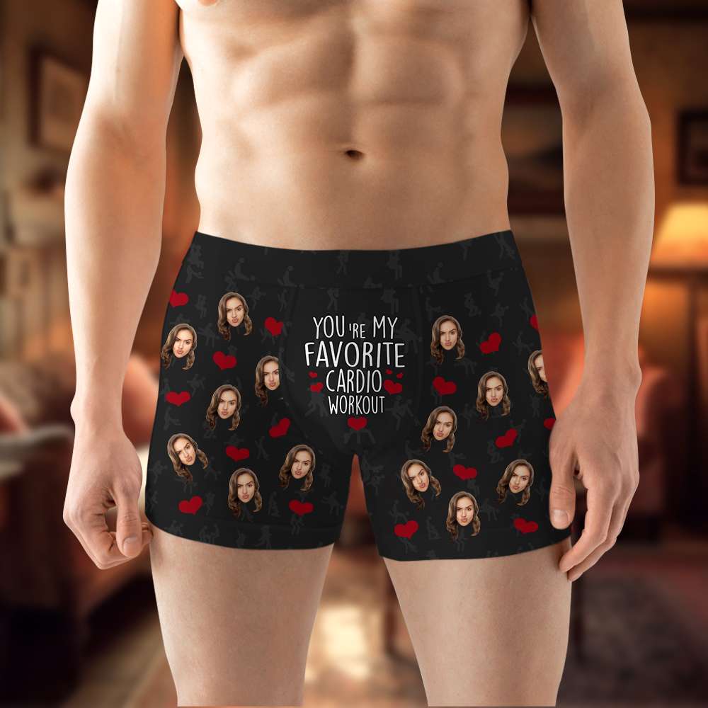 Peekaboo ! It's Mine, Personalized Couple Boxer Briefs, Gifts For Him -  GoDuckee