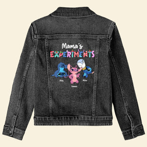 Personalized Gifts For Mom Denim Jacket Mama's Experiments 05QHPU040424 - Denim Jacket - GoDuckee