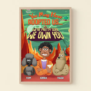 Personalized Funny Gifts For Pet Lovers Canvas Print 01xqtn110225pa - Poster & Canvas - GoDuckee