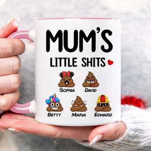 Personalized Gifts For Mom Drinkware Family Little Shit 05DTDT010324 - Drinkware - GoDuckee