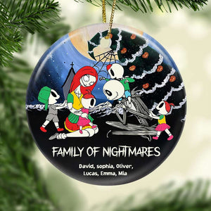 Family - Horror Midnight 05QHDT021123 Personalized Ornament, Gifts For Family - Ornament - GoDuckee