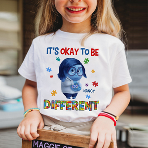 Personalized Gifts For Autism Awareness Shirt It's Okay To Be Different 05tgpu260225 - Shirts - GoDuckee