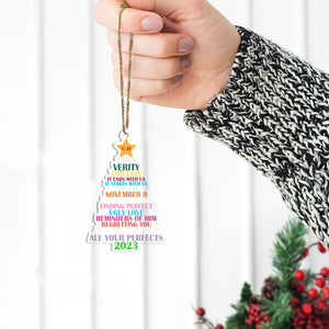 Christmas Tree Decor 01HUDT141123 Personalized Ornament,Christmas Gifts - Ornament - GoDuckee