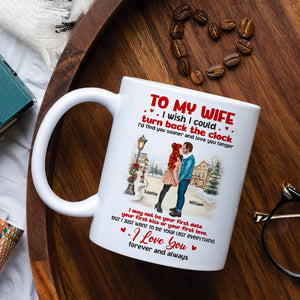 To My Wife - I Love You Forever And Always, Personalized Mug - Coffee Mug - GoDuckee