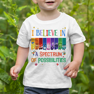 Gifts For Autism Shirt I Believe In A Spectrum Of Possibilities 05xqpu220225 - Shirts - GoDuckee