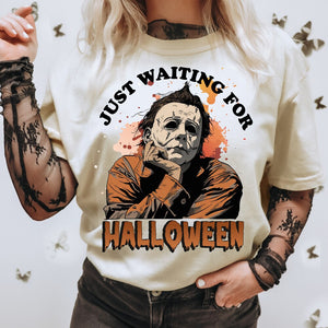 Gifts For Fan Shirt 22acxx050824 Waiting For Halloween - Shirts - GoDuckee