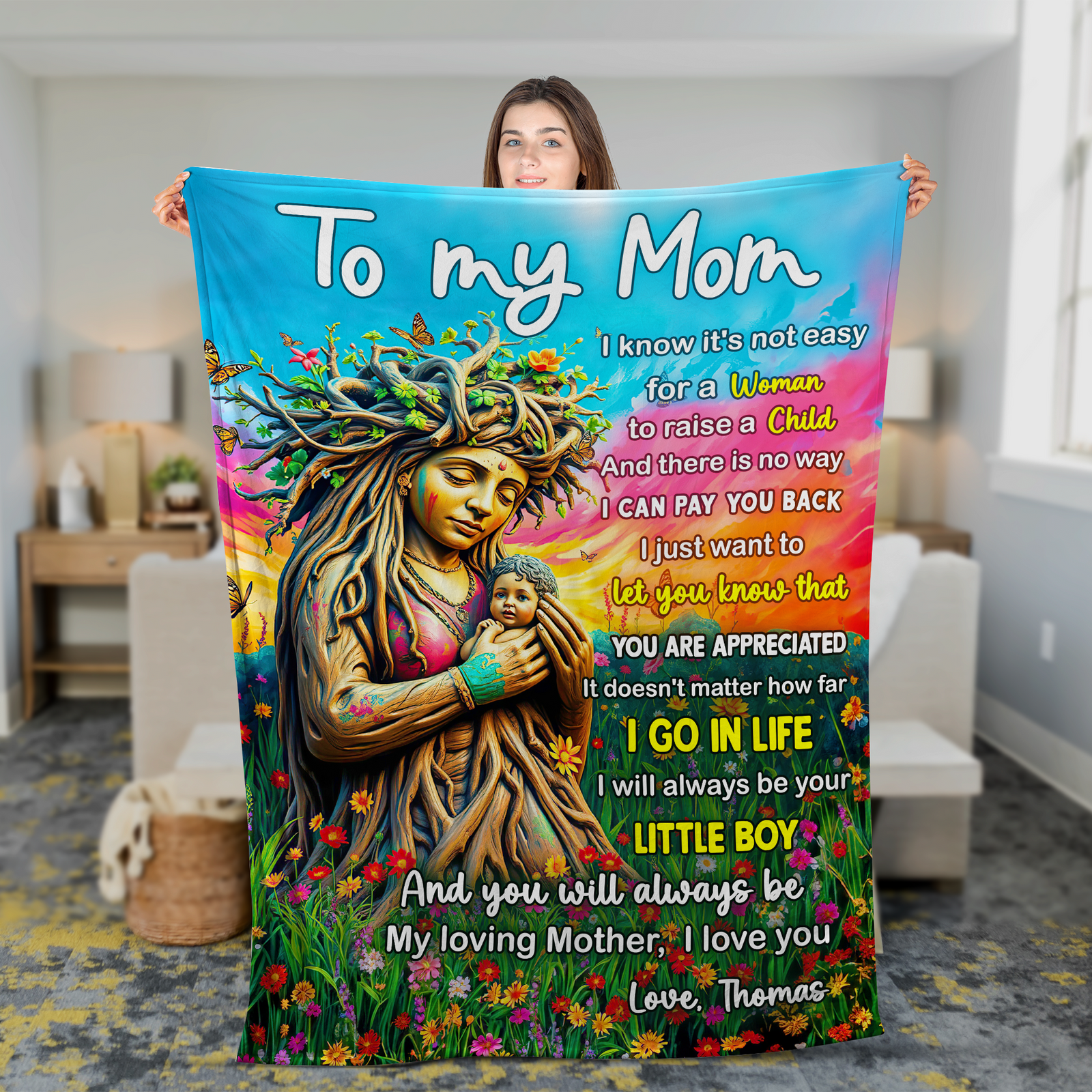 Personalized Gifts For Mom Blanket 03hupu170225 You're Appreciated - Blanket - GoDuckee