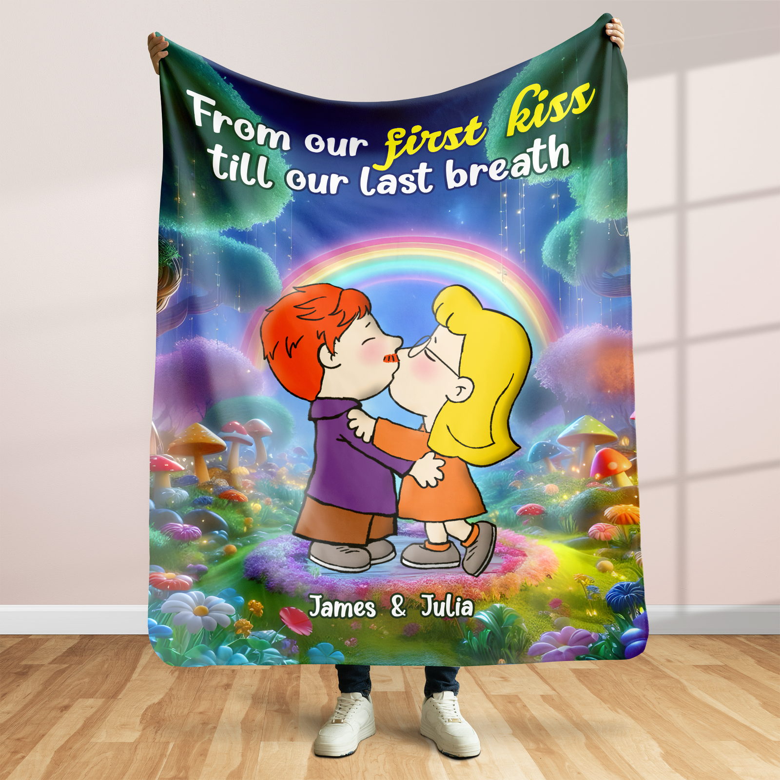 Personalized Gifts For Couple Blanket 06topu030125hg - Blanket - GoDuckee
