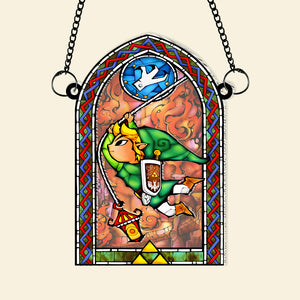 Personalized Gifts For Game Lovers Suncatcher Ornament 03NAMH270824 - Ornament - GoDuckee