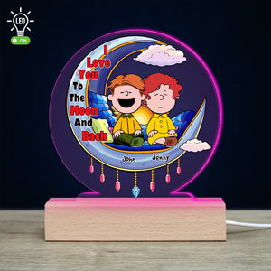 Personalized Gifts For Couple Lover LED Light 03XQDT191224HH - Led Night Light - GoDuckee