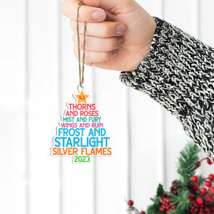 Christmas Tree Ornament 02HUDT141123 Personalized Ornament, Christmas Gifts - Ornament - GoDuckee