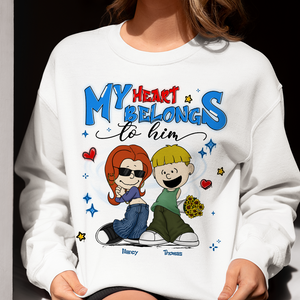 Personalized Gifts For Couple Shirt Y2k Style 02topu030125hg - Shirts - GoDuckee