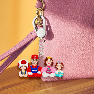 Personalized Gifts For Family Keychain 031qhhu180125pa - Keychains - GoDuckee
