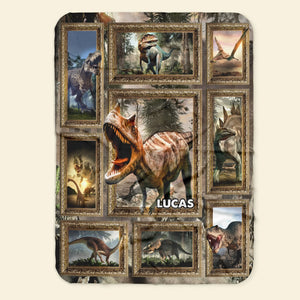 Personalized Gifts For Dinosaur Lovers Blanket 05qhtn261224 - Blanket - GoDuckee