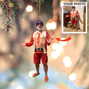 Custom Photo Gifts For Family, Upload Funny Photo Christmas Ornament 06pgxx290824 - Ornament - GoDuckee