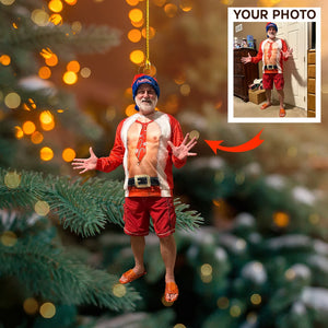 Custom Photo Gifts For Family, Upload Funny Photo Christmas Ornament 06pgxx290824 - Ornament - GoDuckee