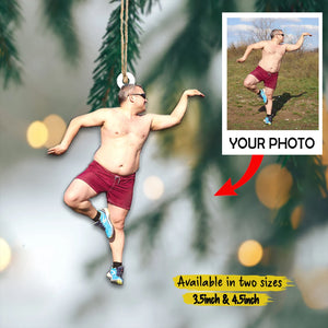 Custom Photo Gifts For Family, Upload Funny Photo Christmas Ornament 06pgxx290824 - Ornament - GoDuckee