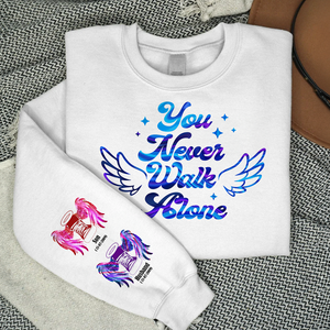 Personalized Gifts For Mom Shirt 01hutn240225 You Never Walk Alone - AOP Products - GoDuckee