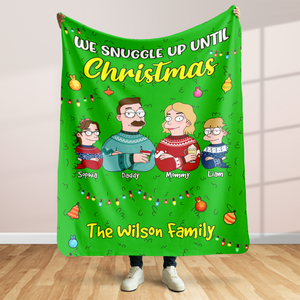 Personalized Gifts For Family Christmas Blanket 02KAPU071124HG - Blanket - GoDuckee