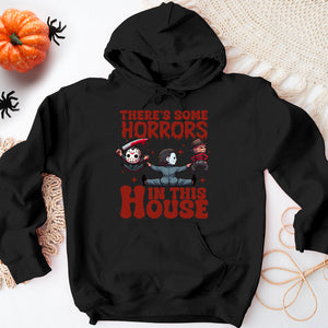 Gifts For Horror Fan Shirt 07acxx030824 Some Horrors In This House - Shirts - GoDuckee