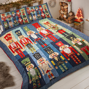 Classic Christmas Quilt Bedding Set Special Line 01HUDT141124 - Blanket - GoDuckee