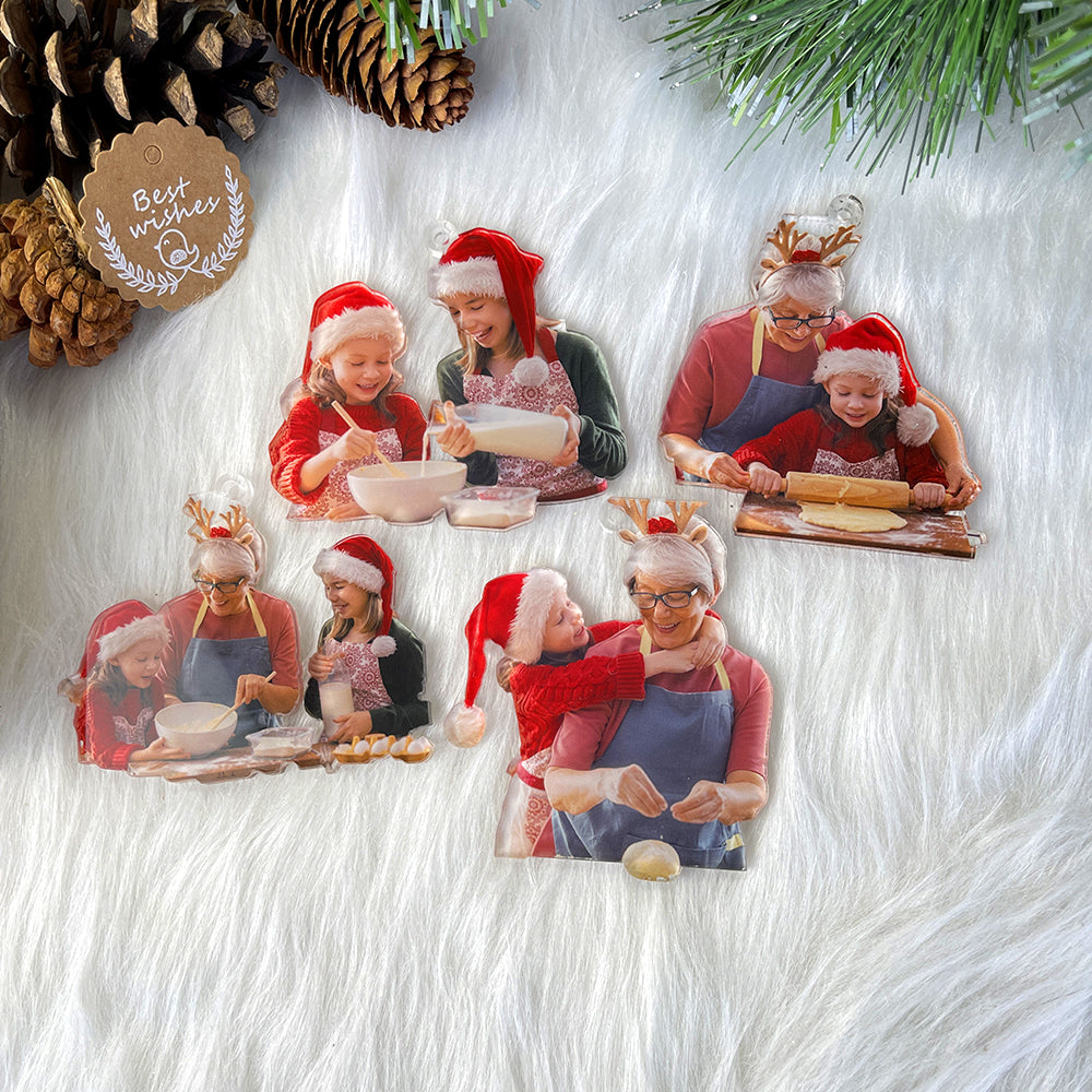 Custom Photo Gifts for Bakers Ornament 04acvp140924 - Ornament - GoDuckee