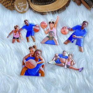 Custom Photo Gifts for Basketball Players Ornament 30acvp140924 - Ornament - GoDuckee