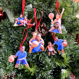 Custom Photo Gifts for Basketball Players Ornament 30acvp140924 - Ornament - GoDuckee