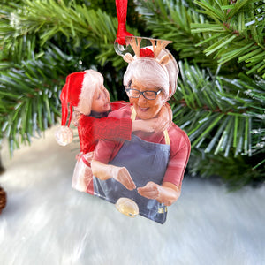 Custom Photo Gifts for Bakers Ornament 04acvp140924 - Ornament - GoDuckee