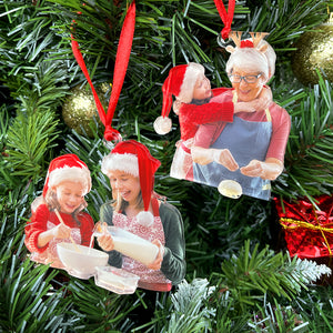 Custom Photo Gifts for Bakers Ornament 04acvp140924 - Ornament - GoDuckee