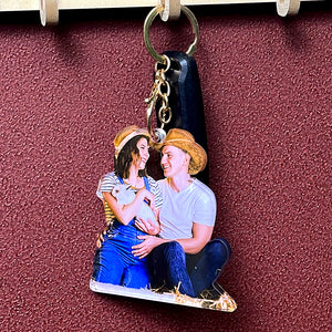 Custom Photo Gifts For Farmers Keychain 187acvp140924 - Keychains - GoDuckee