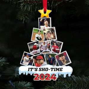 Custom Photo Gift For Baseball Lover 023TOTI140824 - Ornament - GoDuckee