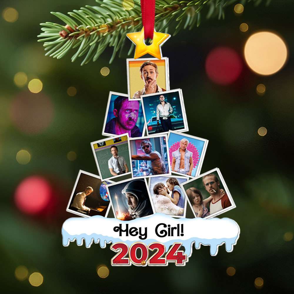 Custom Photo Gifts For Fans Christmas Ornament 035HUTI140824 - Ornament - GoDuckee