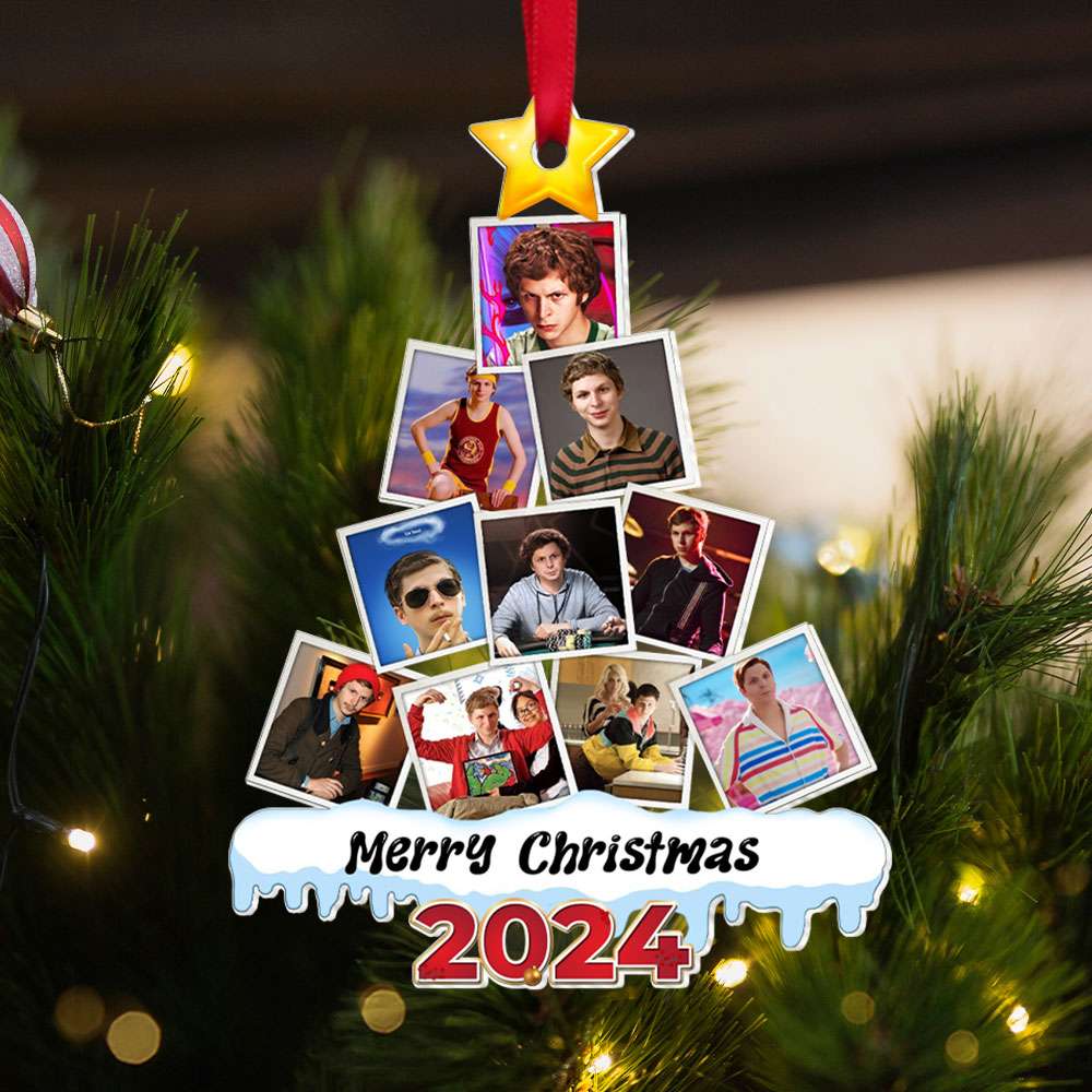 Custom Photo Gifts For Fans Christmas Ornament 034HUTI140824 - Ornament - GoDuckee