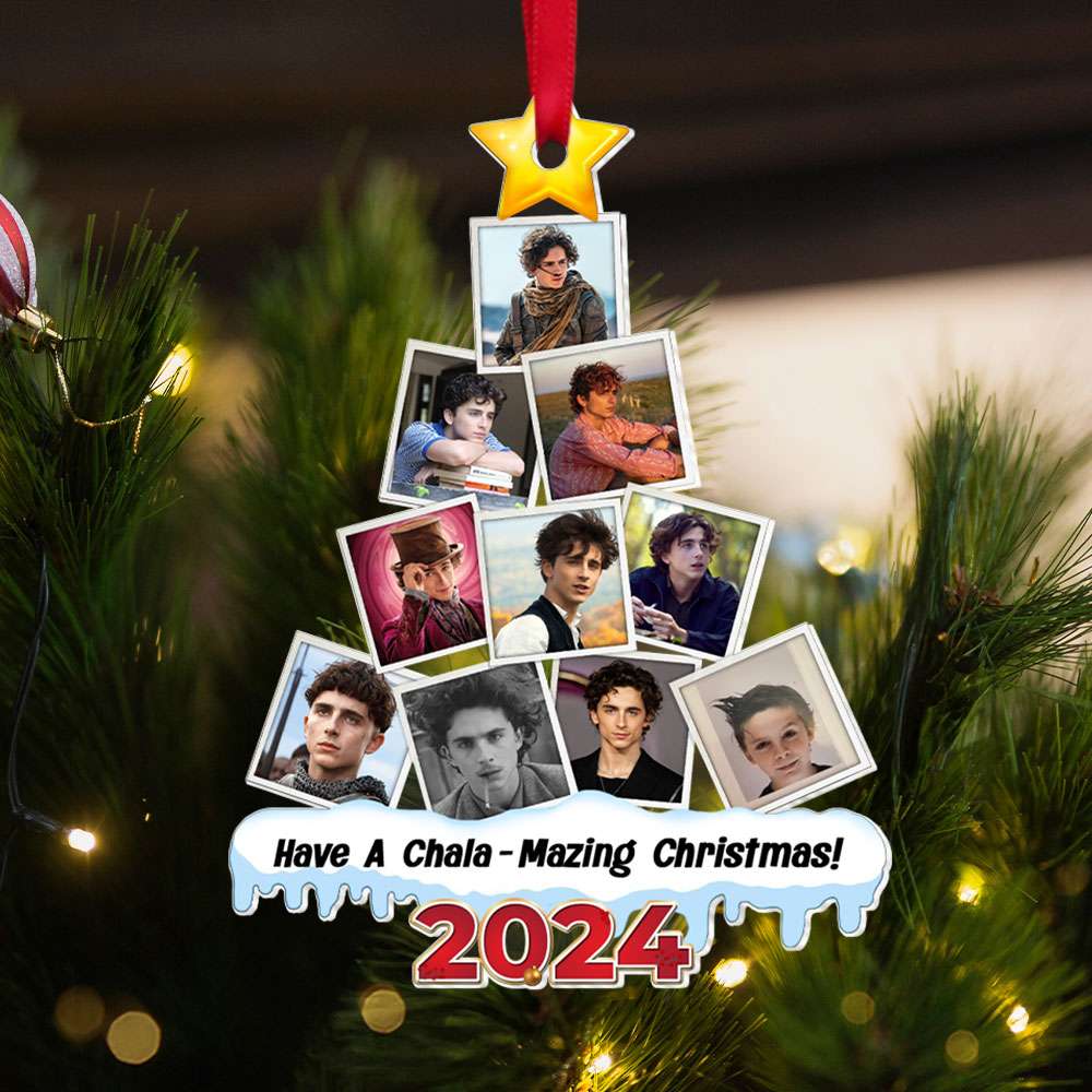 Custom Photo Gifts For Fans Christmas Ornament 036HUTI140824 - Ornament - GoDuckee