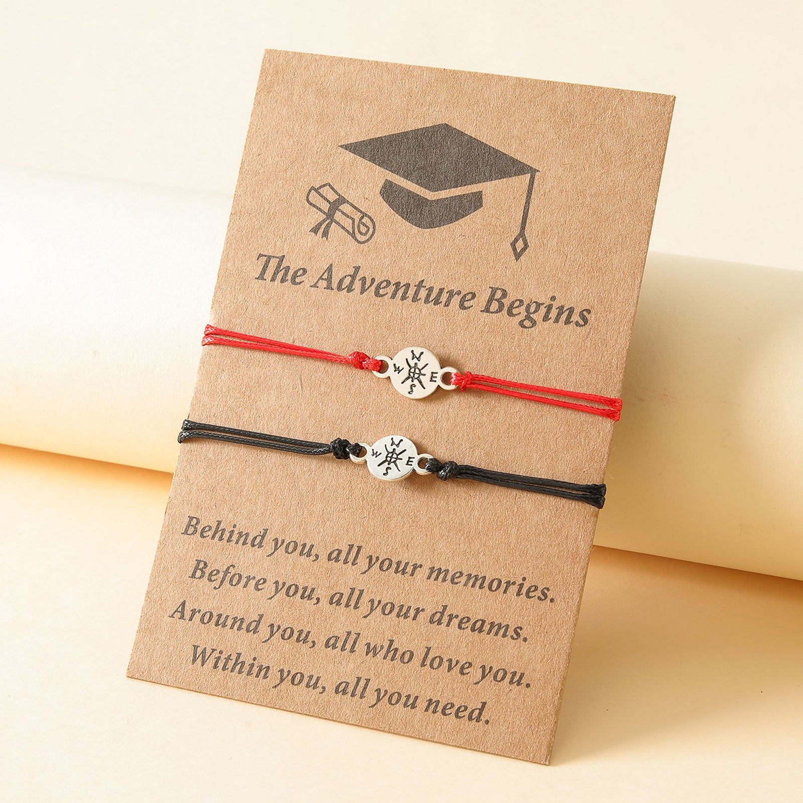 Back To School Hand Woven Bracelet - Gift For Kids - - GoDuckee