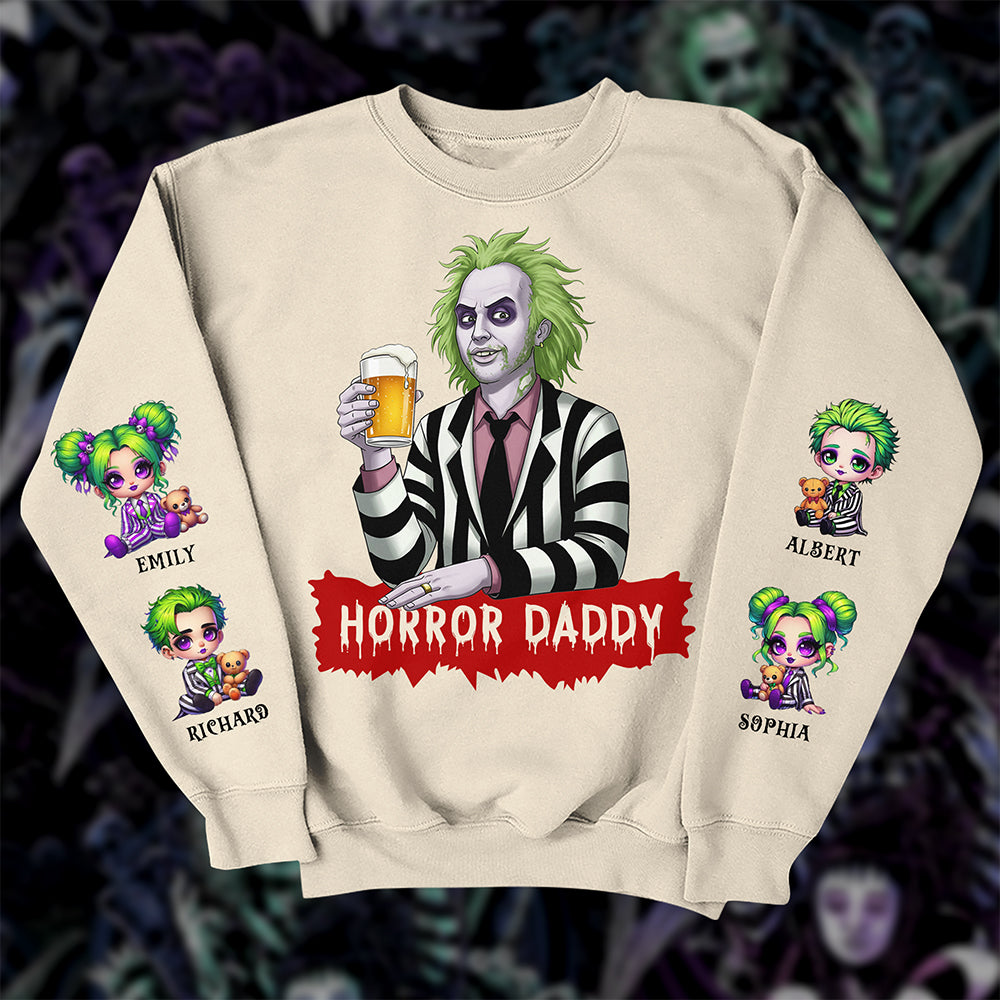 Horror Daddy 3D Shirt - Personalized Gifts For Father 021QHQN140525 - AOP Products - GoDuckee