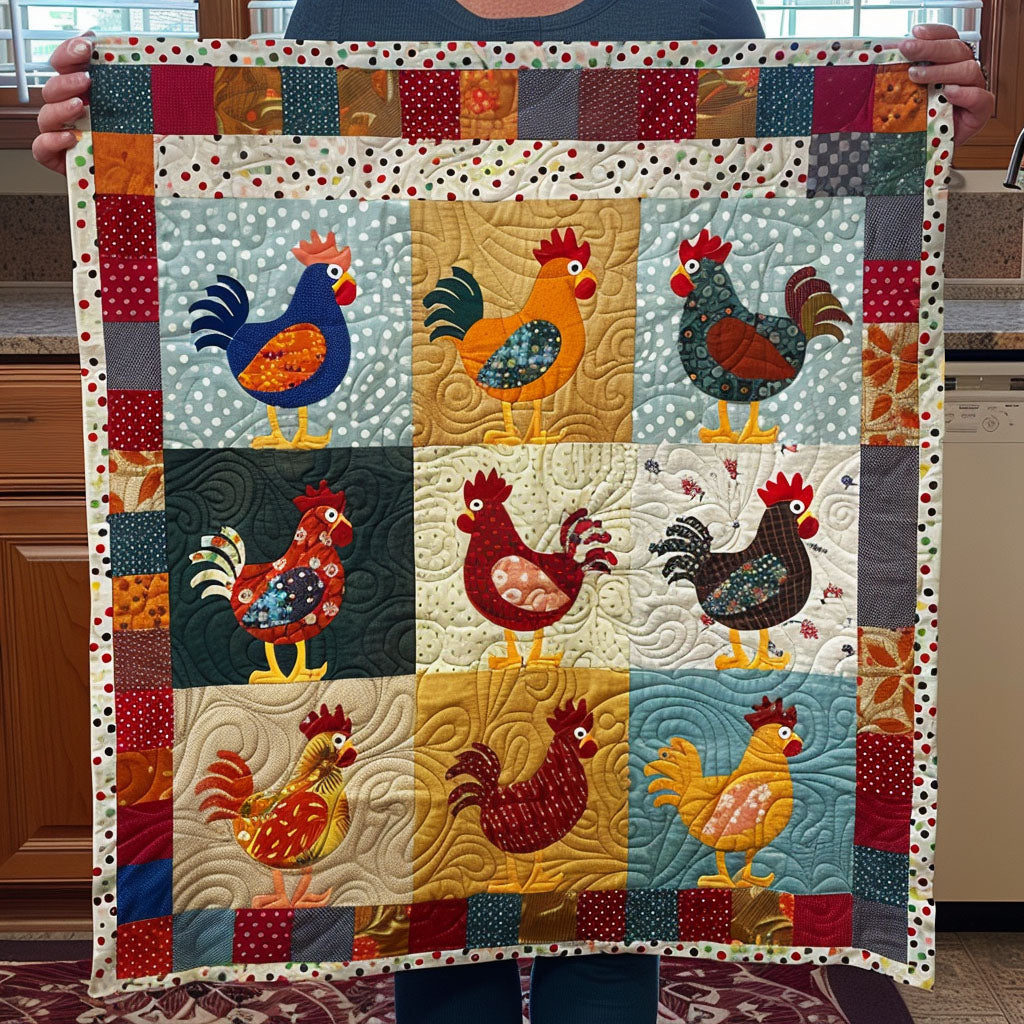 Gifts For Chicken Lover Blanket Charming Chicken Dots - Blanket - GoDuckee