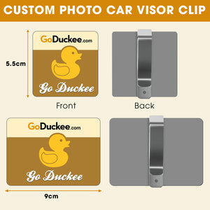 (Irene) Mẫu - Personalized Car Visor Clip - Personalized Gifts For [here] Mã - Car Visor Clip - GoDuckee