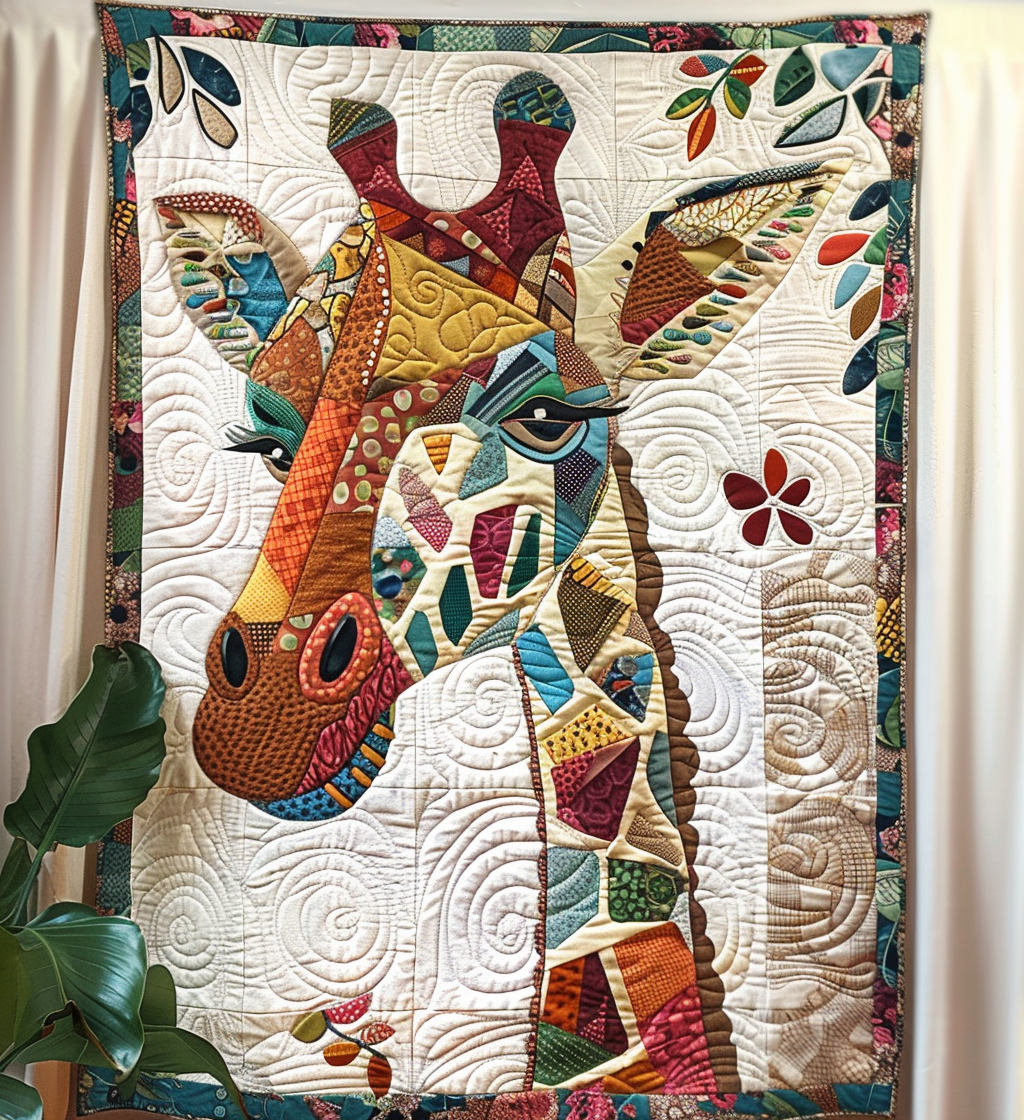 Gifts For Giraffe Lover Blanket Giraffe Grove - Blanket - GoDuckee