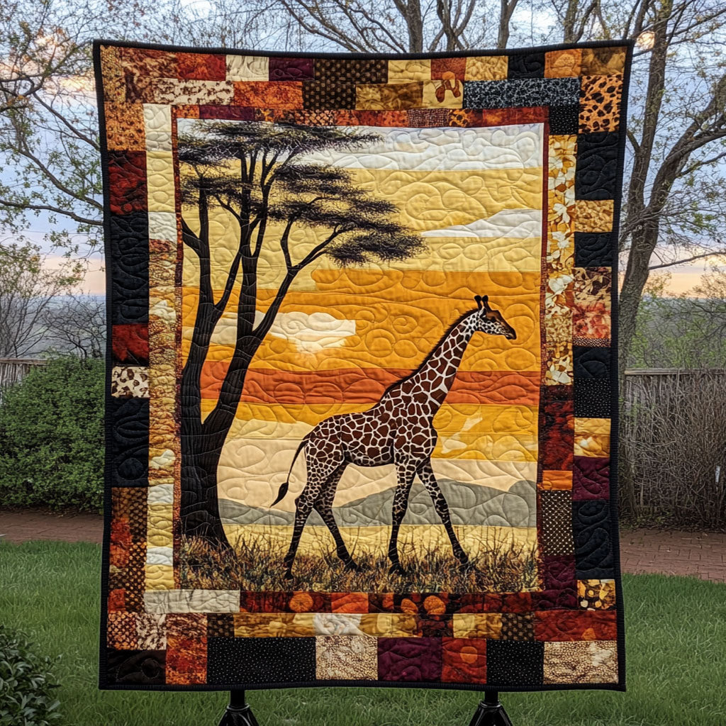 Gifts For Giraffe Lover Blanket Giraffe Journey - Blanket - GoDuckee